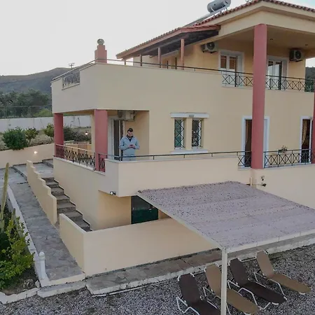 Nimfi For 8 With Pool And Maginificent Sea View Vila