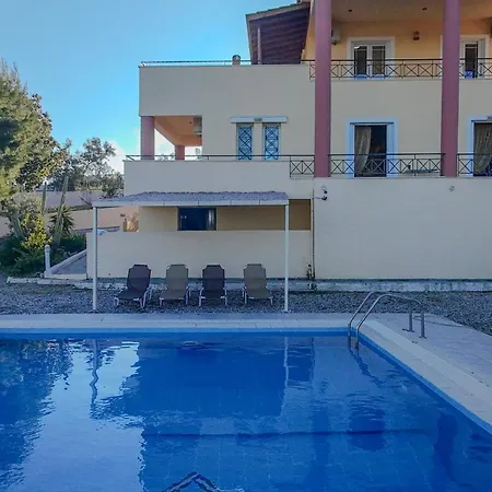 Nimfi For 8 With Pool And Maginificent Sea View Vila *