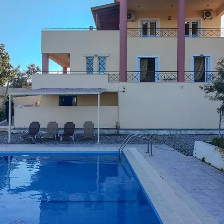 Vila Nimfi For 8 With Pool And Maginificent Sea View *