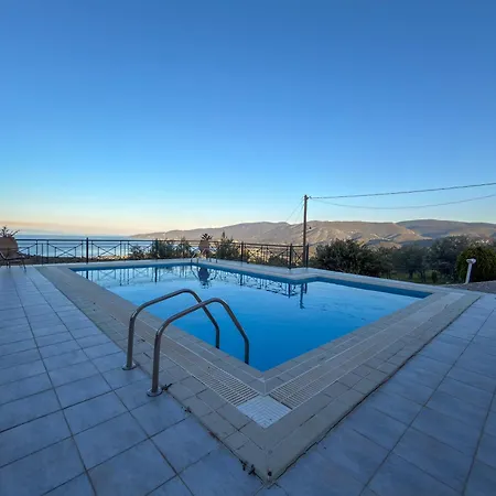 Nimfi For 8 With Pool And Maginificent Sea View *