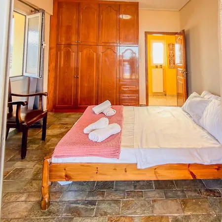 빌라 Nimfi For 8 With Pool And Maginificent Sea View