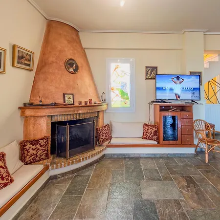 Vila Nimfi For 8 With Pool And Maginificent Sea View